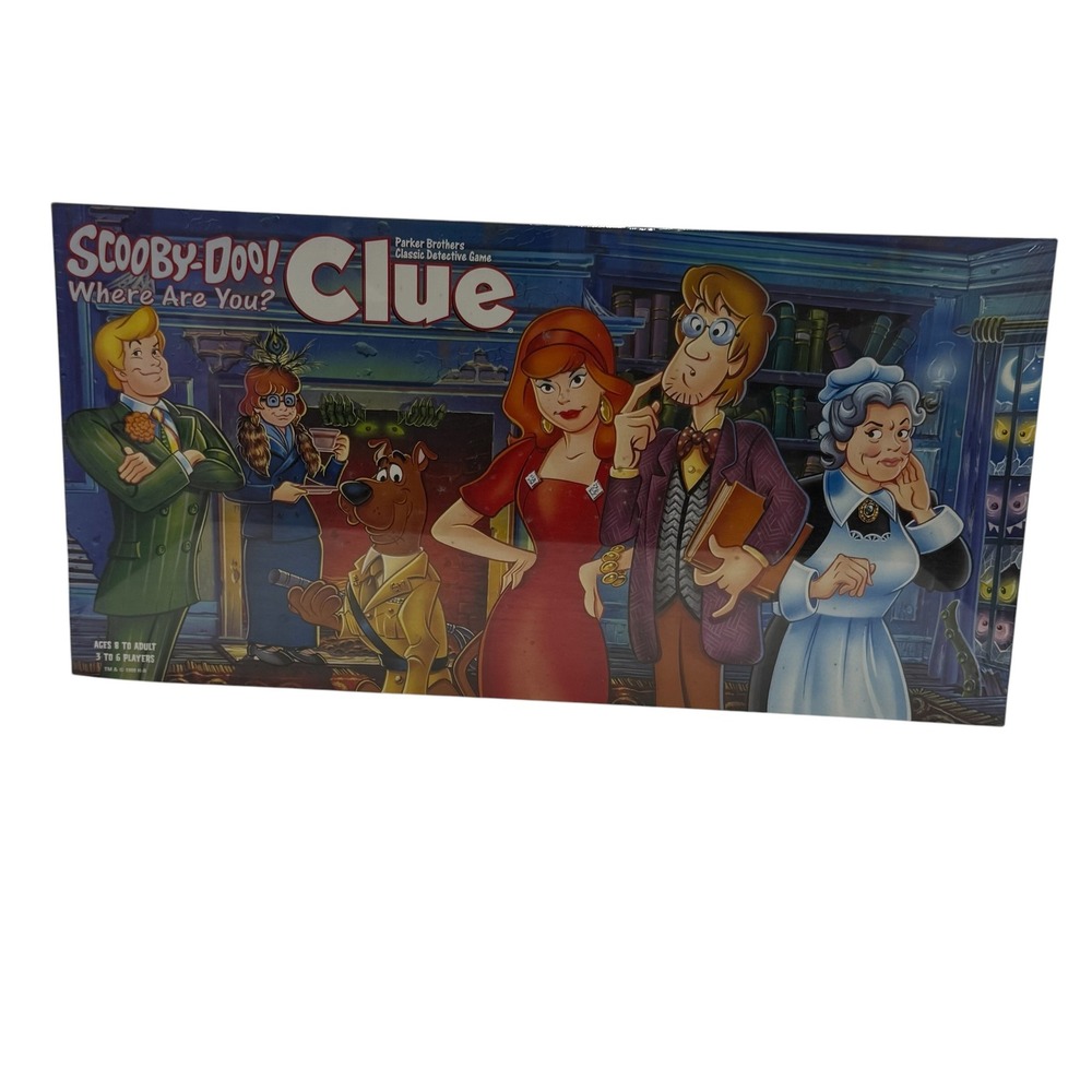 Scooby-Doo Where Are You Clue Board Game 2002 USAopoly Sealed New Vintage